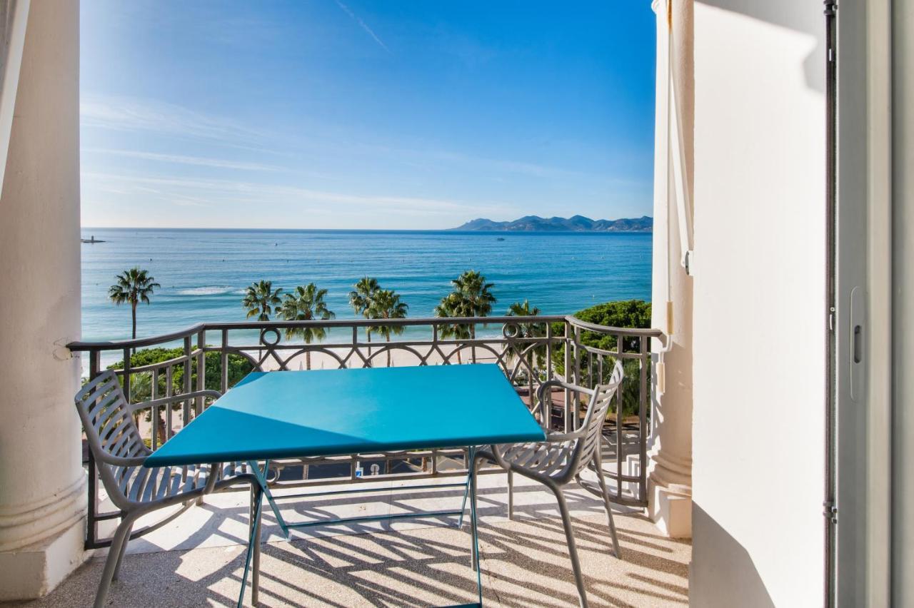 Palais Miramar - Suite Blue Room - Vue Mer -Croisette Emplacement Unique - 20M Plage - Wifi - Clim كان المظهر الخارجي الصورة