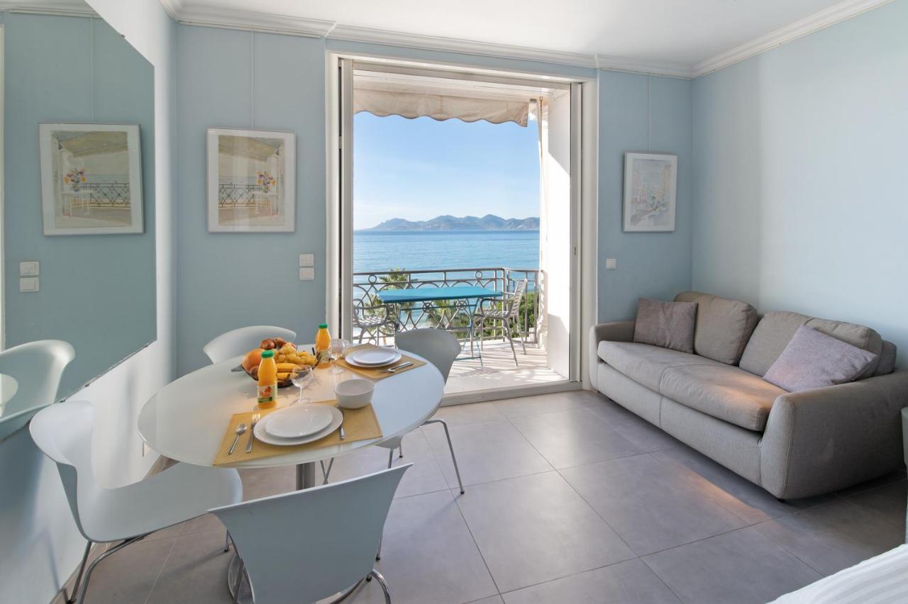 Palais Miramar - Suite Blue Room - Vue Mer -Croisette Emplacement Unique - 20M Plage - Wifi - Clim كان المظهر الخارجي الصورة