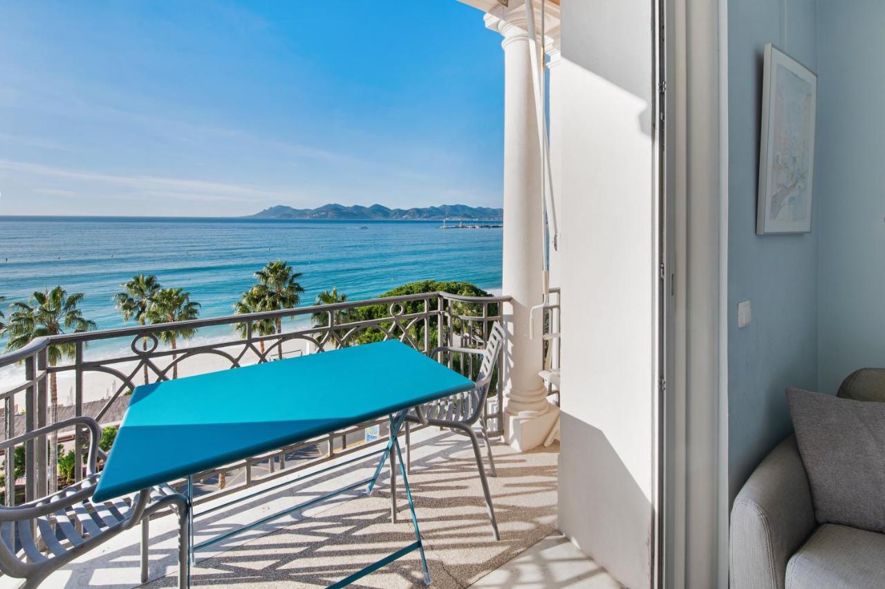 Palais Miramar - Suite Blue Room - Vue Mer -Croisette Emplacement Unique - 20M Plage - Wifi - Clim كان المظهر الخارجي الصورة