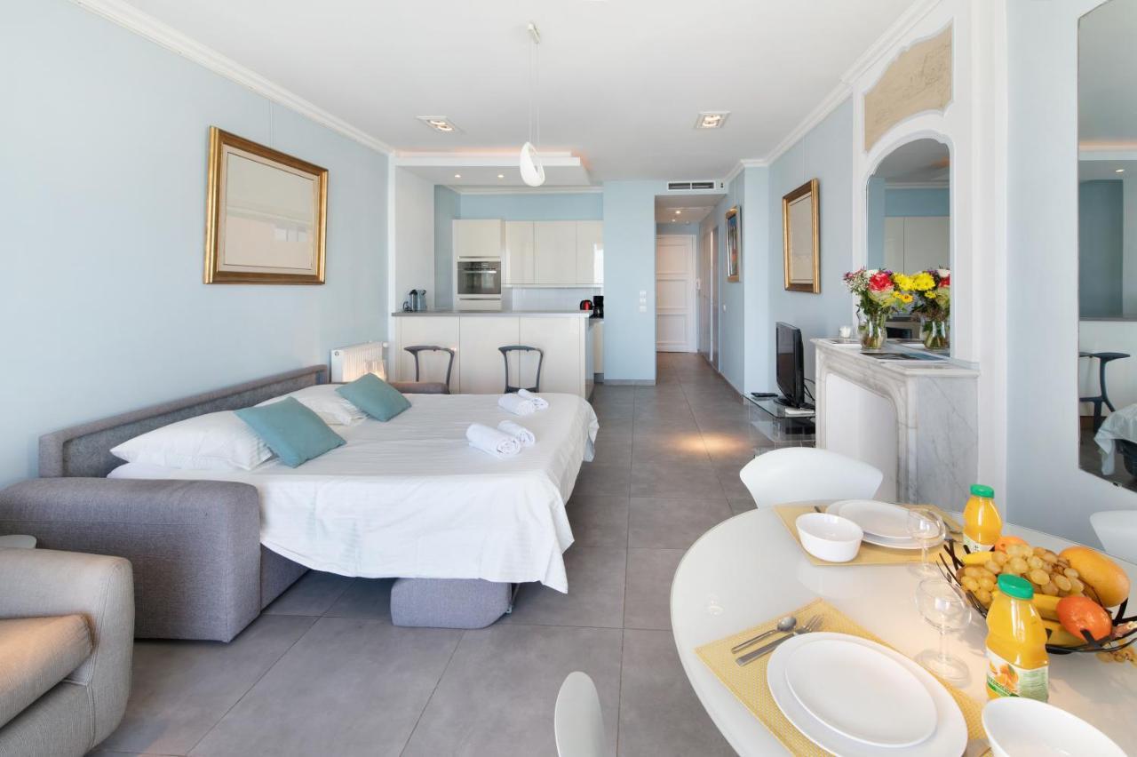 Palais Miramar - Suite Blue Room - Vue Mer -Croisette Emplacement Unique - 20M Plage - Wifi - Clim كان المظهر الخارجي الصورة